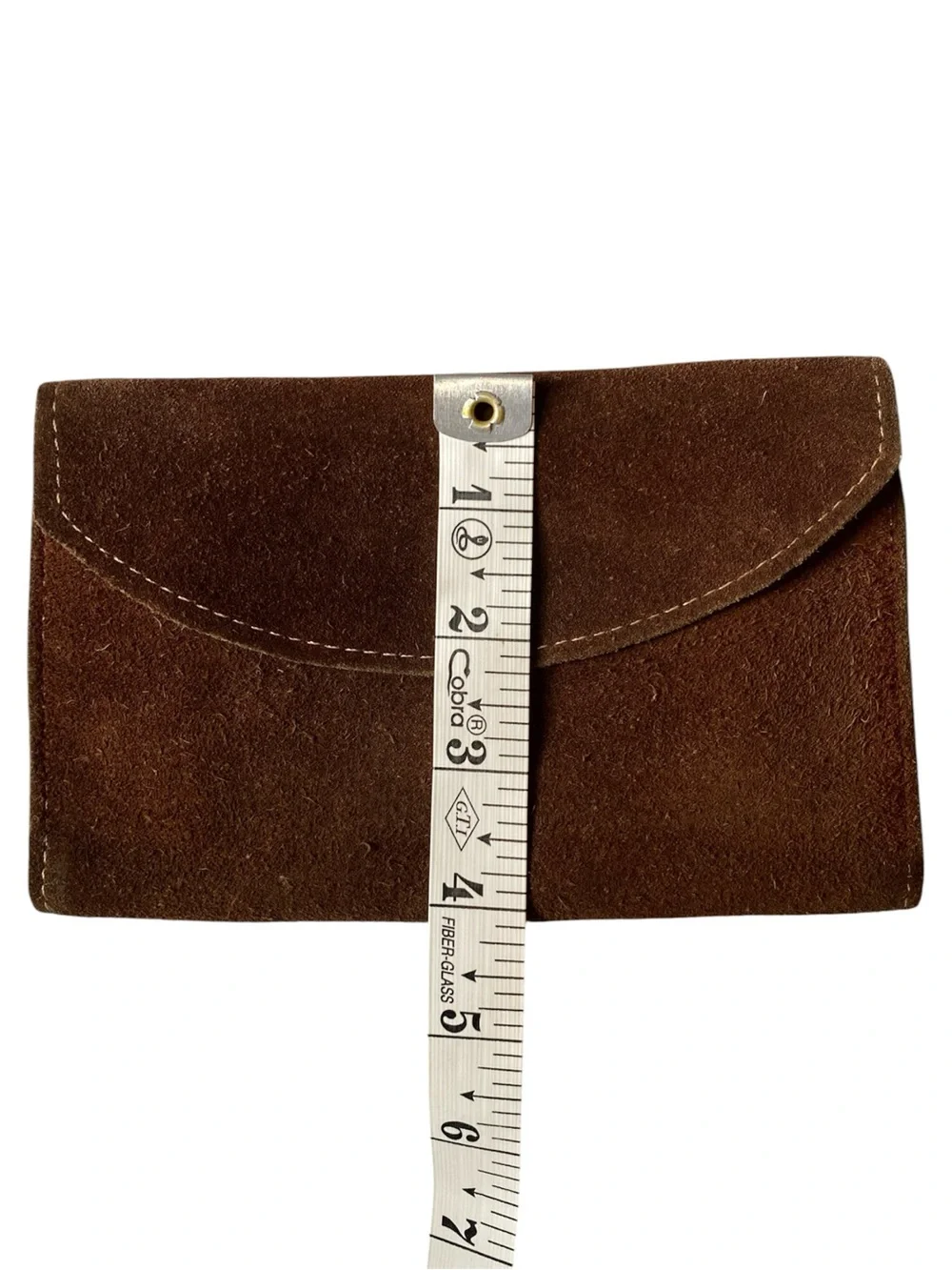 Vintage Rawhide Leather Wallet 60s 70s